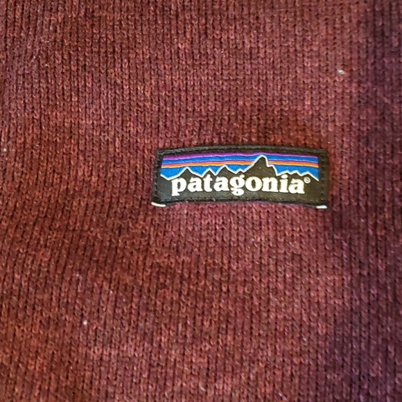 Patagonia Maroon Quarter Zip - Picture 2 of 3